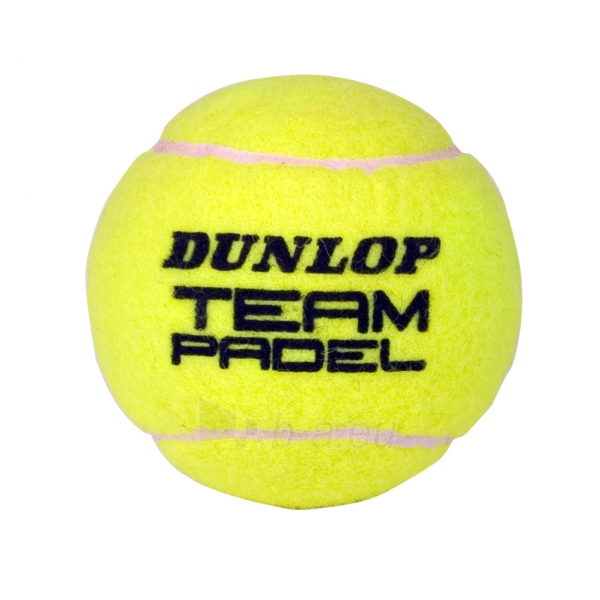 Padel teniso kamuoliukai DUNLOP TEAM 3pet S paveikslėlis 3 iš 3