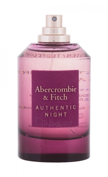 Parfumuotas vanduo Abercrombie & Fitch Authentic Night - EDP - 100 ml (testeris) paveikslėlis 1 iš 1