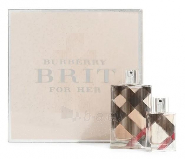 Parfumuotas vanduo Burberry Brit EDP 100 ml (Rinkinys) paveikslėlis 1 iš 1