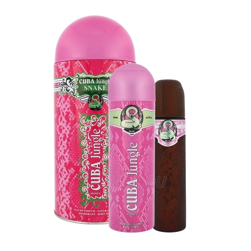 Parfumuotas vanduo Cuba Snake EDP 100ml + deodorant 200 ml (Rinkinys) paveikslėlis 1 iš 1