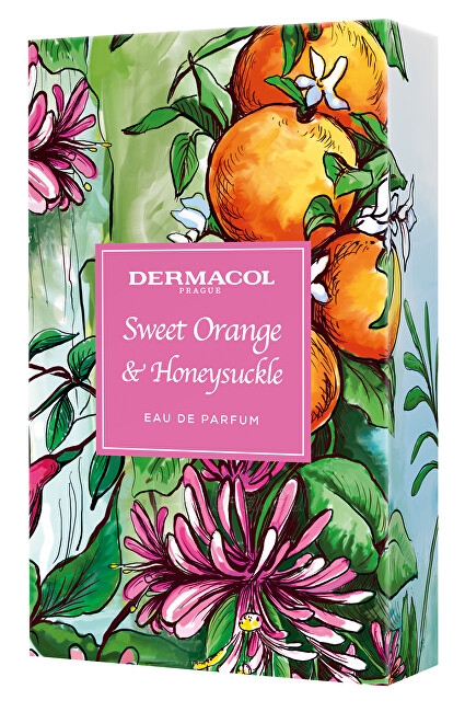 Perfumed water Dermacol Perfume Water Sweet Orange & Honeysuckle EDP 50 ml paveikslėlis 2 iš 2