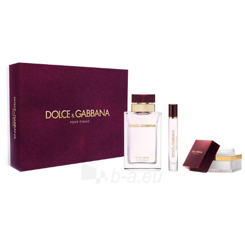 Parfumuotas vanduo Dolce & Gabbana Pour Femme Perfumed water 100ml (rinkinys) paveikslėlis 1 iš 1