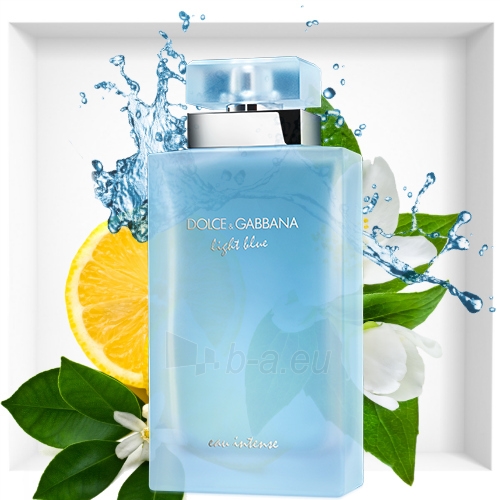 Perfumed water Dolce&Gabbana Light Blue Eau Intense EDP 25ml paveikslėlis 3 iš 4