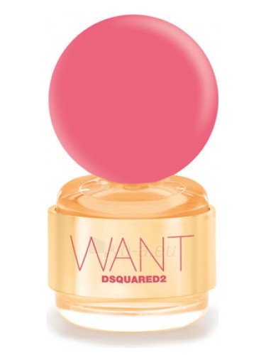 Perfumed water Dsquared2 Want Pink Ginger EDP 100ml. paveikslėlis 1 iš 1
