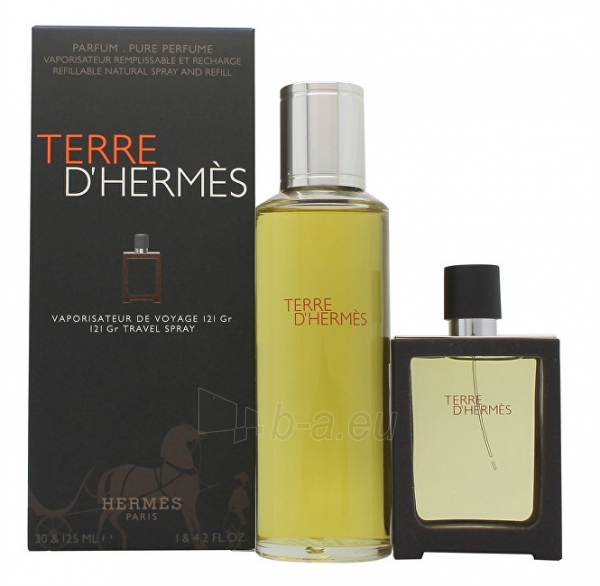 Parfimērijas ūdens Hermes Terre D´ Hermes EDP 30 ml + EDP 125 ml (papildymas) (Rinkinys) paveikslėlis 1 iš 1