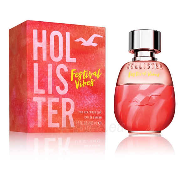 Perfumed water Hollister Festival Vibes For Her - EDP - 50 ml paveikslėlis 1 iš 2