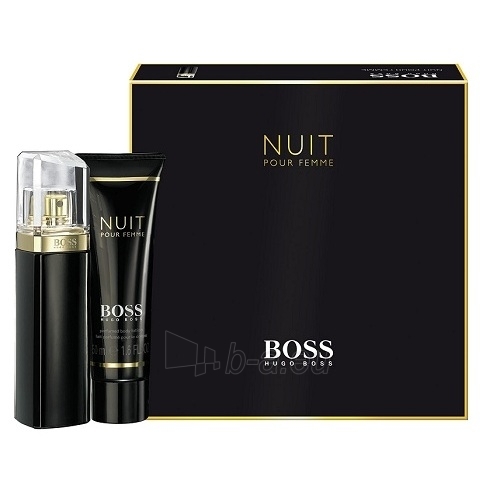 Parfumuotas vanduo Hugo Boss Boss Nuit Pour Femme Perfumed water 75mll (rinkinys) paveikslėlis 1 iš 1