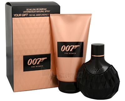 Parfumuotas vanduo James Bond James Bond 007 Woman EDP 50 ml + kūno pienelis 150 ml (Rinkinys) paveikslėlis 1 iš 1
