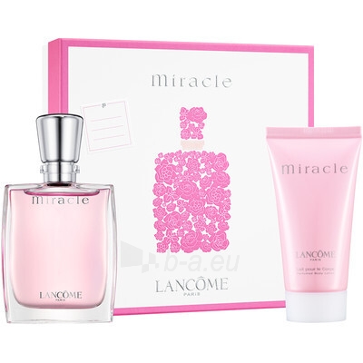 Parfumuotas vanduo Lancome Miracle EDP 50 ml + kūno pienelis 50 ml (Rinkinys) paveikslėlis 1 iš 1