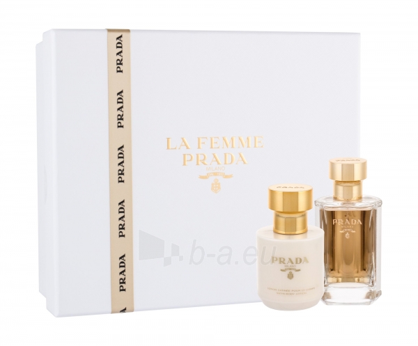 Parfumuotas vanduo Prada La Femme Eau de Parfum 50ml (Rinkinys) paveikslėlis 1 iš 1