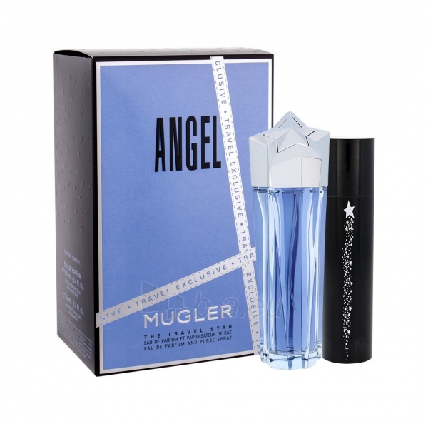 Parfumuotas vanduo Thierry Mugler Angel EDP 100 ml + EDP 7,5 ml (RefillableRinkinys ) paveikslėlis 1 iš 1