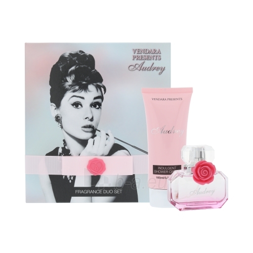 Perfumed water Vendara Presents Audrey EDP 50 ml + shower cream 100 ml (Set) paveikslėlis 1 iš 1