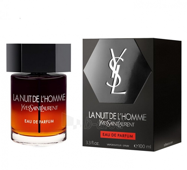 Parfumuotas vanduo Yves Saint Laurent LA NUIT DE L`HOMME- EDP 100 ml paveikslėlis 1 iš 1