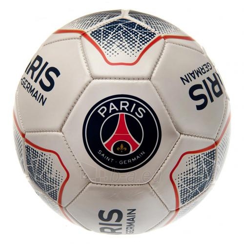 Paris Saint - Germain F.C. futbolo kamuolys (Baltas su taškais) paveikslėlis 3 iš 4