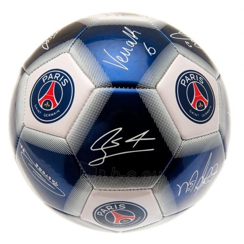 Paris Saint - Germain F.C. futbolo kamuolys (Su parašais) paveikslėlis 3 iš 4