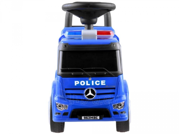 Paspiriama mašinėlė "Mercedes Police", mėlyna paveikslėlis 5 iš 12