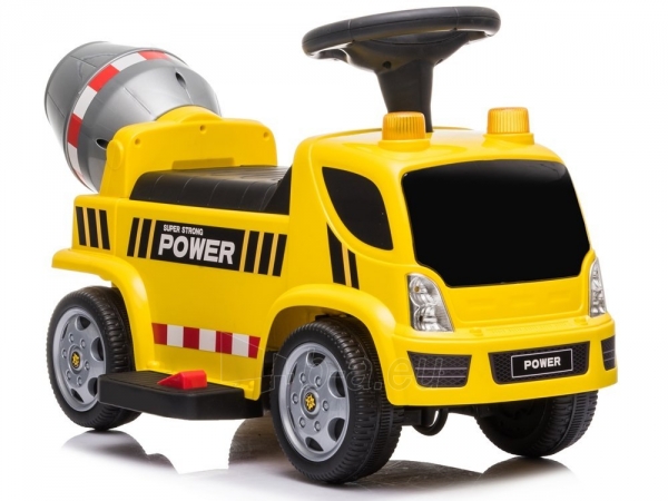 Paspiriama transporto priemonė sunkvežimių cemento maišyklė, geltona paveikslėlis 1 iš 12