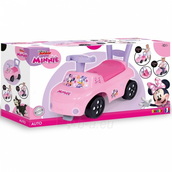 Paspiriamas automobilis - Minnie Mouse, rožinis paveikslėlis 2 iš 7