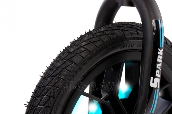 Paspiriamas dviratukas su LED - Spark, mėlynas paveikslėlis 2 iš 7