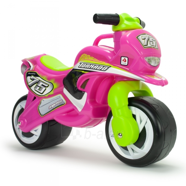 Paspiriamas motociklas - Injusa, rožinis paveikslėlis 1 iš 5