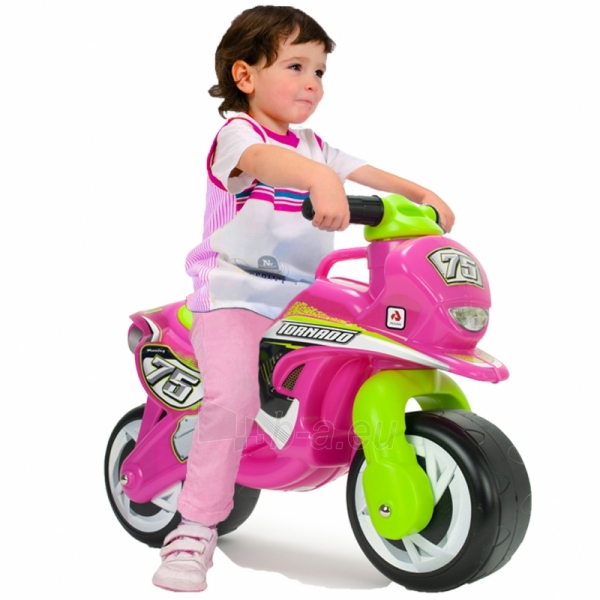 Paspiriamas motociklas - Injusa, rožinis paveikslėlis 2 iš 5