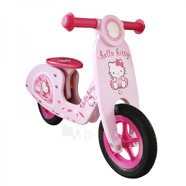 Paspirtukas/dviratis kūdikiui Hello Kitty paveikslėlis 1 iš 1