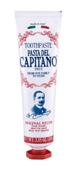 Pasta Del Capitano Original Recipe Toothpaste Cosmetic 75ml paveikslėlis 1 iš 1