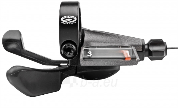 Pavarų perjungimo rankenėlė Shimano ALTUS SL-M370 3-speed / paveikslėlis 3 iš 5