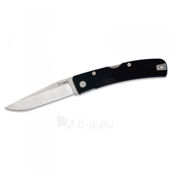 Knife Manly Peak black Two Hand CPM 154 59-61 HRC paveikslėlis 1 iš 1