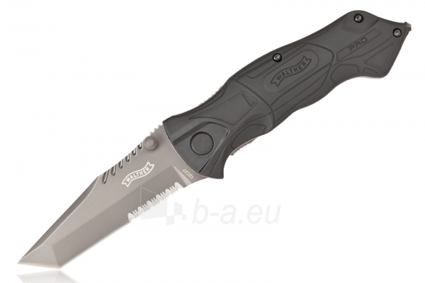 Knife WALTHER Black Tac Tanto Pro 5.2015 Sandvik 12C27 paveikslėlis 1 iš 1