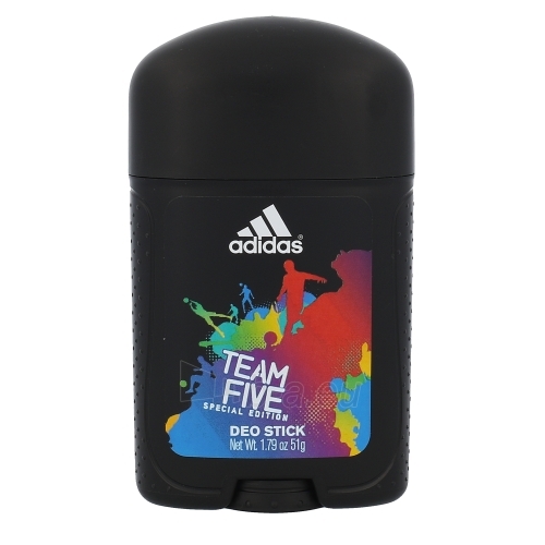 Antiperspirant & Deodorant Adidas Team Five Deostick 53ml paveikslėlis 1 iš 1