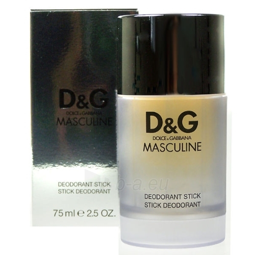 Antiperspirant & Deodorant Dolce & Gabbana Masculine Deostick 75ml paveikslėlis 1 iš 1