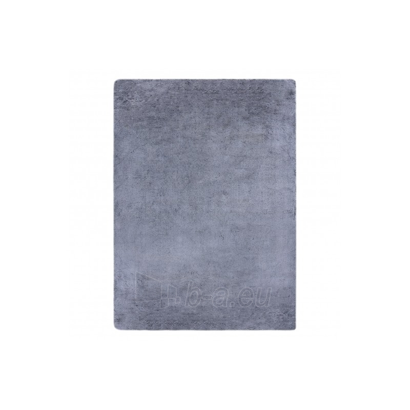 Pilkas kailio imitacijos kilimas LAPIN | 133x180 cm paveikslėlis 2 iš 16