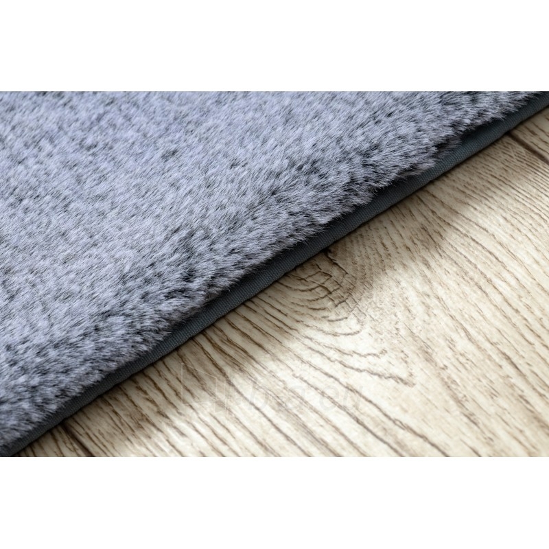 Pilkas kailio imitacijos kilimas LAPIN | 60x100 cm paveikslėlis 8 iš 16