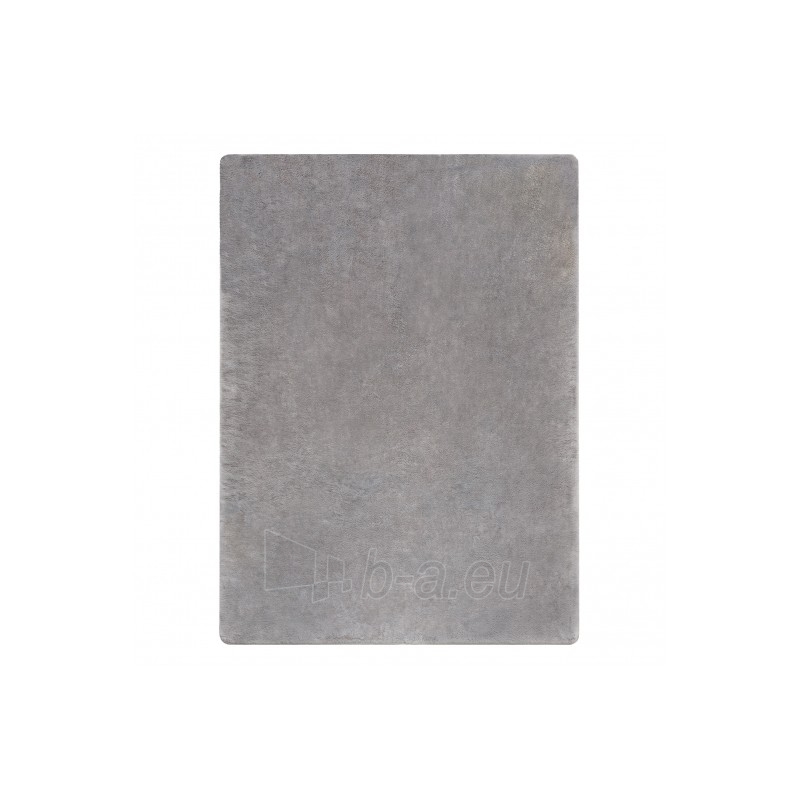 Pilkas kailio imitacijos kilimas POSH | 120x160 cm paveikslėlis 3 iš 17