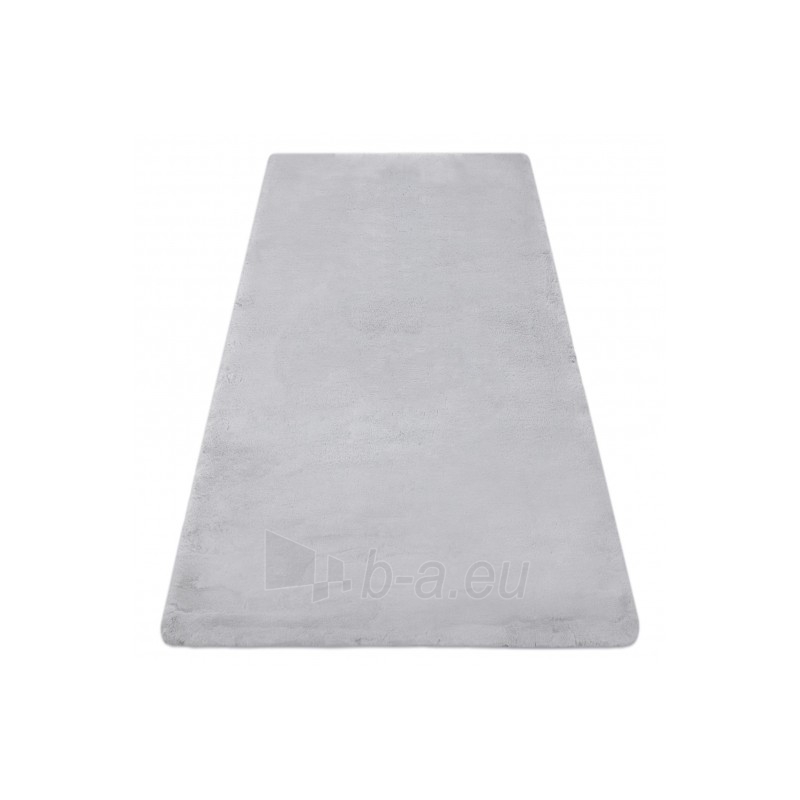 Pilkas kailio imitacijos kilimas TEDDY | 160x220 cm paveikslėlis 16 iš 16