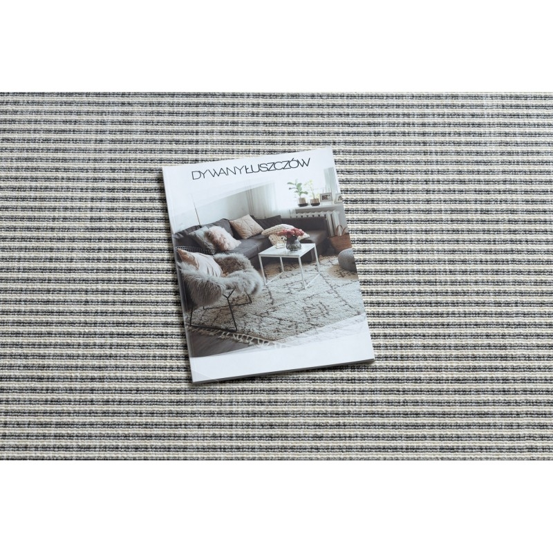Pilkas kilimas su kraštine SPRING | 200x290 cm paveikslėlis 1 iš 16