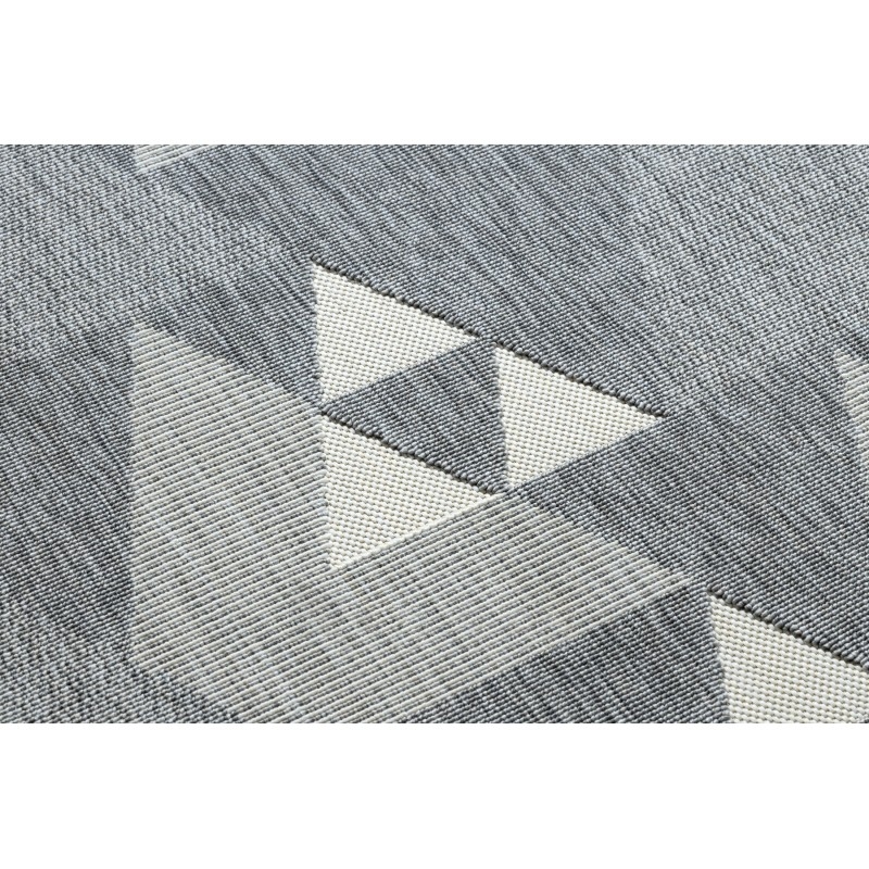 Pilkų atspalvių kilimas SPRING Trikampiai | 120x170 cm paveikslėlis 5 iš 16