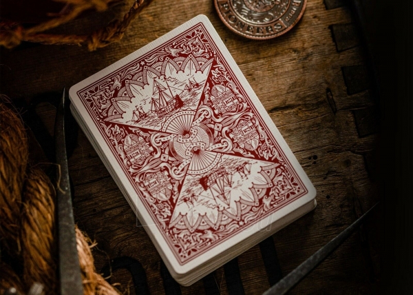 Pioneers raudonos žaidimų kortos paveikslėlis 9 iš 11