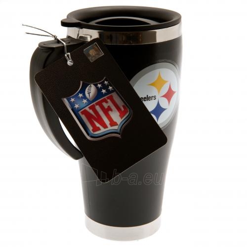 Pittsburgh Steelers prabangus kelioninis puodelis paveikslėlis 3 iš 4