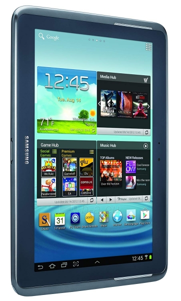 Tablet computers Samsung N8010 Galaxy Note Deep gray USED (grade: B) paveikslėlis 2 iš 8