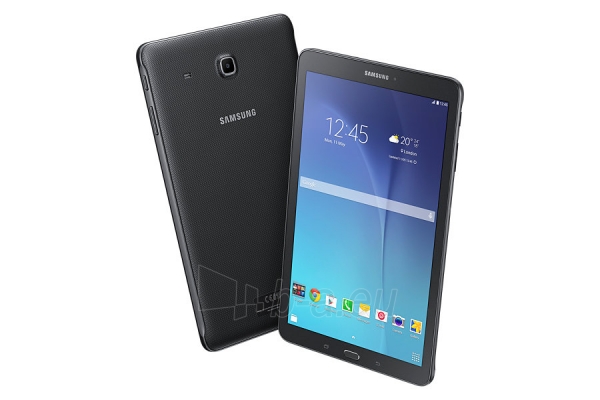 Planšetinis kompiuteris Samsung T561 Galaxy Tab E 8GB 3G metallic black paveikslėlis 4 iš 5