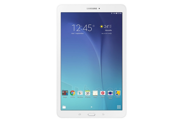 Planšetinis kompiuteris Samsung T561 Galaxy Tab E 8GB 3G pearl white paveikslėlis 1 iš 5