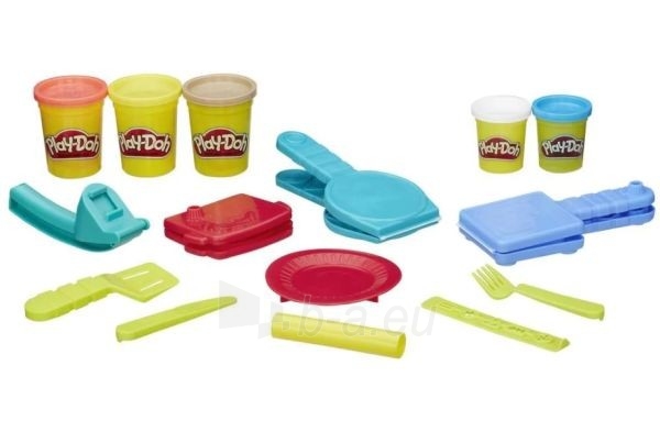Plastelinas B8510 / B6768 Play-Doh Breakfast Time Set Toy paveikslėlis 2 iš 2