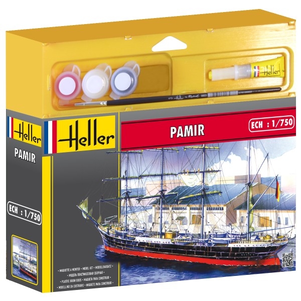 Plastikinis modelio rinkinys Heller 49058 Laivas - PAMIR 1:750 paveikslėlis 1 iš 1