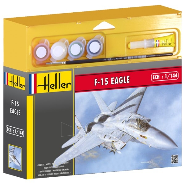 Plastikinis modelio rinkinys Heller 49902 Lėktuvas - F-15 EAGLE 1:144 paveikslėlis 1 iš 1