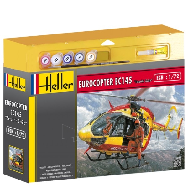 Plastikinis modelio rinkinys Heller 50375 Sraigtasparnis - EC-145 EUROCOPTER 1:72 paveikslėlis 1 iš 1