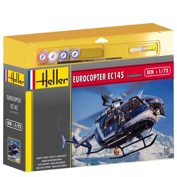 Plastikinis modelio rinkinys Heller 50378 Sraigtasparnis - EUROCOPTER EC 145 1:72 paveikslėlis 1 iš 1