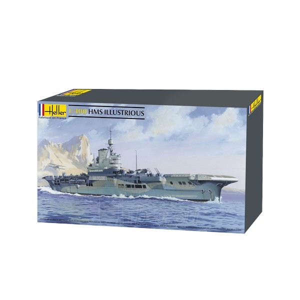 Plastikinis klijuojamas modelis Heller 81089 Laivas HMS Illustrious 1:400 paveikslėlis 1 iš 1