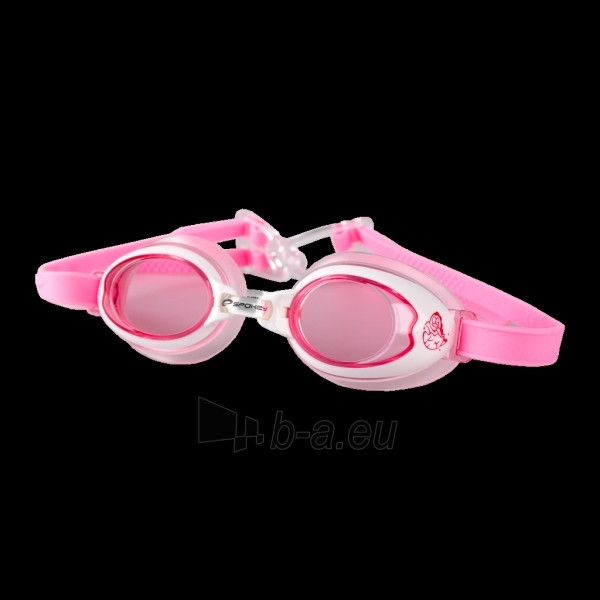 Plaukimo akiniai Spokey OCEANBABY XFIT Pink paveikslėlis 1 iš 2